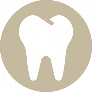 Zahn-Symbol zur Illustration der Informationen über die Praxisklinik